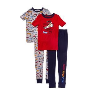 Only Boys 4Pc Squad Snug Fit Pajama Set